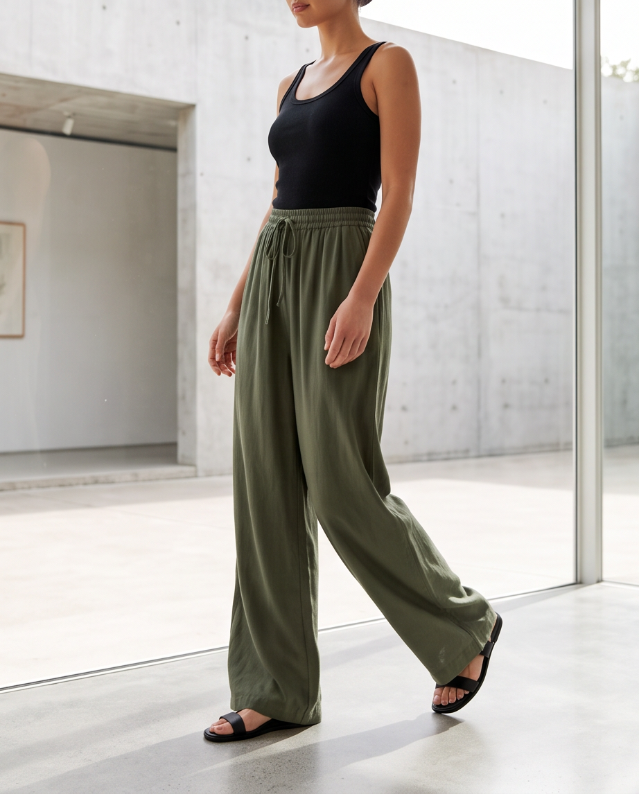 Pantalon fluide