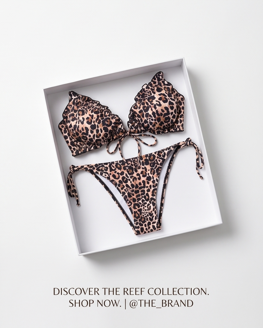 Maillot de bain léopard