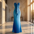 Robe bleue