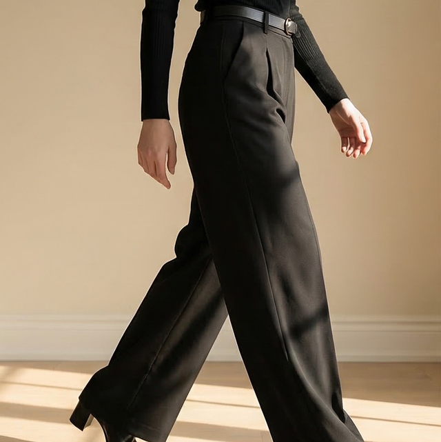Pantalon noir élégant