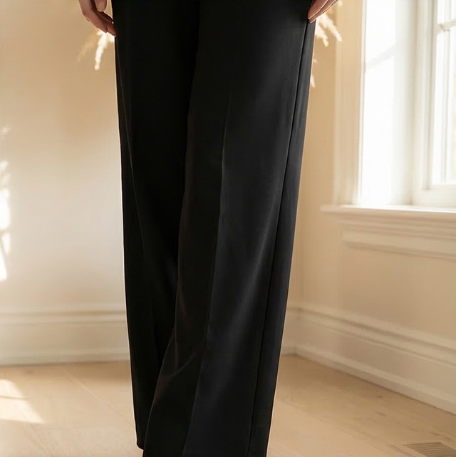 Pantalon noir élégant